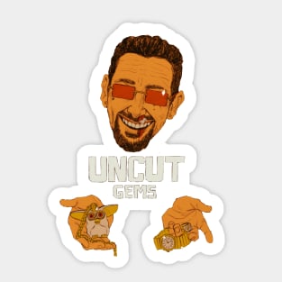 UNCUT GEMS Sticker